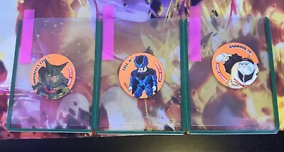 Dragon Ball Z Fluro Tazos/ Dizk - DBZ Series 1 Fluro Set • $100