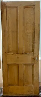 £25 • Buy Reclaimed 4 Panel Victorian Internal Pine Door 4 2000x800mm, 43mm Thick (SW2)