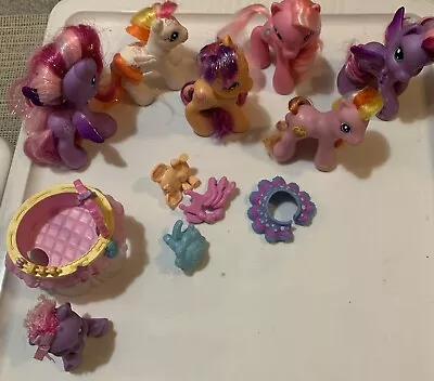 My Little Pony Accessories Lot Of 12 Star Song Pegasus& More Pre-owned(E4) • $21
