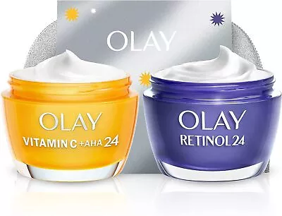 Olay Moisturiser Skincare Gift Bag Womens Skin Care Gift Sets Vitamin C + AHA • £45.04
