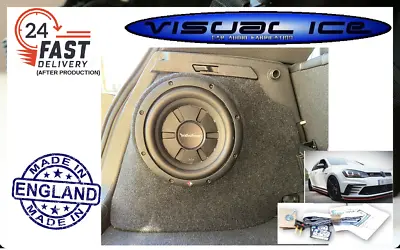 £146.96 • Buy Vw Golf Mk7 12+ New Stealth Sub Speaker Enclosure Box Sound Bass Car Audio 10 