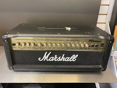 Marshall MG Series MG100HCFX Guitar Amplifier 100 Watt 2 Channel Head ONLY • $199