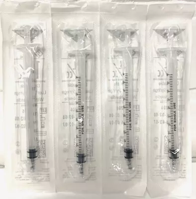 20X Disposable Syringe Plastic Tip NO NEEDLE 1ml  • $5.80