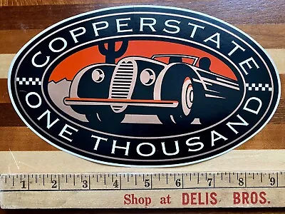 Vintage Copperstate 1000 Road Rally 90s Sticker Ed Mell Design 9” X 5.25” • $17.99