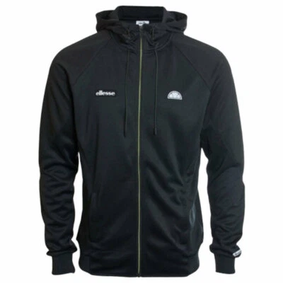 £29.99 • Buy ELLESSE MALINO FZ SXY05590 Mens Hoodie Full Zip Sweatshirt Casual Black Jumper