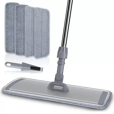 18 Inch Professional Microfiber Mop Floor Cleaning Mop Wet And Dust Mop With ... • $25.29