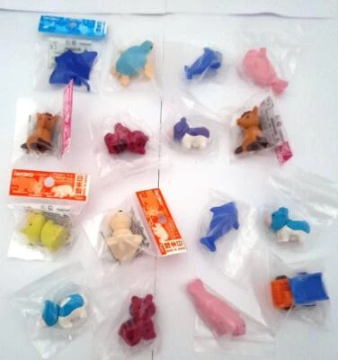 £7.95 • Buy Iwako Erasers  Animals & Sea Life Selection Party Bag (Bag #17)