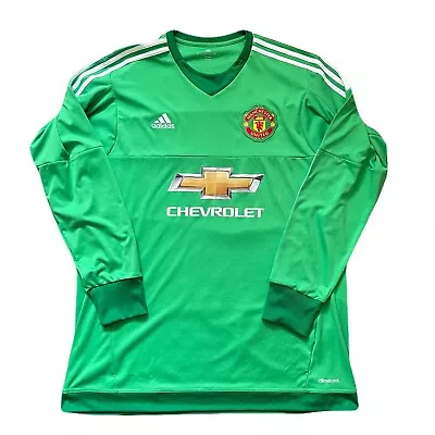 Adidas Manchester United Goalie Long Sleeve Soccer Jersey  • $69.99