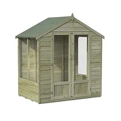 Summer House 6 X 4ft Garden Building Room Studio Office Oakley Overlap Apex • £701.99