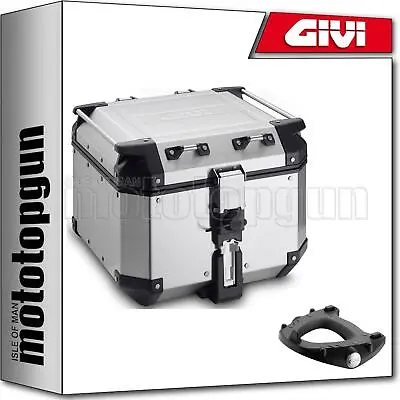 Givi Obkn42a Top Case + Rear Rack Trekker Outback Kawasaki Versys 650 2018 18 • £292.58