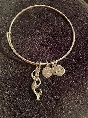 Alex And Ani Silver Mermaid Bangle Bracelet • $9.99