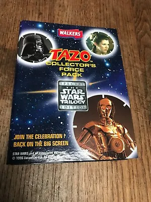 Star Wars Tazo Collectors Force File Complete Set 50/50 Walkers Tazos Pogs 1996 • £9.99