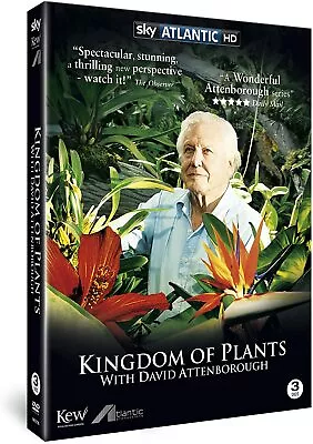 Kingdom Of Plants With David Attenborough 3 DVD Unseen Life Of Plants • £8.99