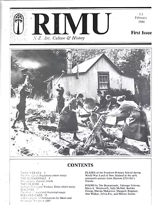 Rimu: NZ Art Culture & History: First Issue February 1984 • $12