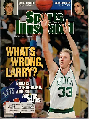 Sports Illustrated Magazine Dec 11 1989 Larry Bird Eric Lindros Nadia Comaneci • $10.45