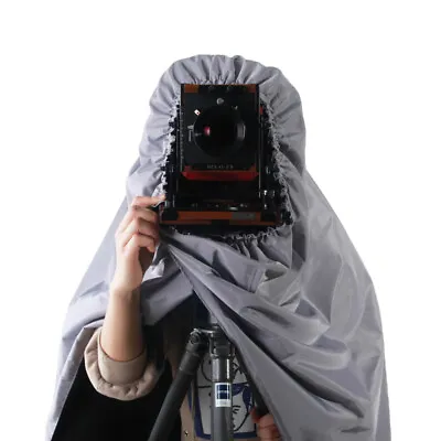 £42.99 • Buy Dark Cloth Focusing Hood Wrapping Silver Black 5x7 8x10 Field Camera 1.45x1.45m
