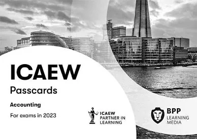 ICAEW Accounting: Passcards BPP Learning Media • £8.99