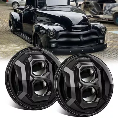 2x DOT 7 Inch Round LED Headlights High&Low Beam For Chevy C10 C20 Pickup Truck • $79.99