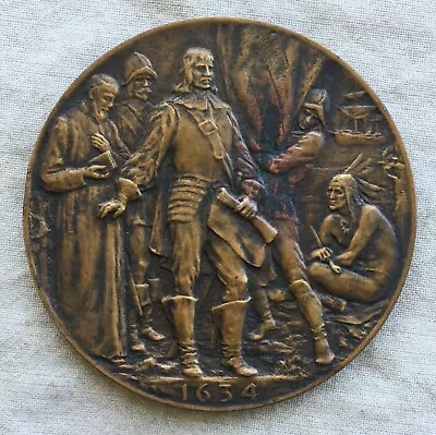 MACO. Tercentenary Of Maryland Medal 1934 By Hans Schuler • $25