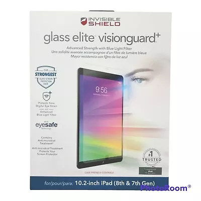 $22.96 • Buy ZAGG InvisibleShield Glass Elite VisionGuard+ Blue Light Filter Protector 10.2”