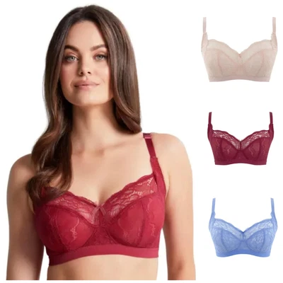 £25.20 • Buy Panache Imogen Non Wired Bra 10166 Supportive Full Cup Bras Lingerie 