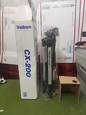 Velbon CX-200 Lightweight Aluminum Photo / Video Tripod 17.2  Expands To 45.1  • $14.96