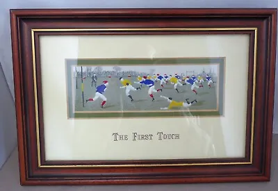 £16.99 • Buy The First Touch, Framed Woven Limited Edition Silk By J & J Cash