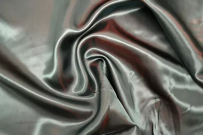 3 COLOURS Two Tone Satin Acetate Jacquard Polyester Dress Lining Fabric • £4.99