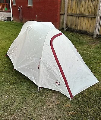 Big Agnes C Bar 2 Person 3 Season Tent WITH Footprint.  Used Once!  Great EUC! • $215