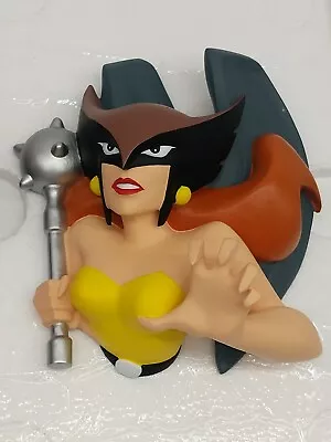 $15 • Buy DC Direct Justice League Animated HAWKGIRL Painted Porcelain Wall Plaque 5.5 