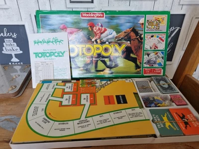 £12.99 • Buy Vintage Waddingtons Totopoly Board Game 1983 Complete & Excellent Condition 