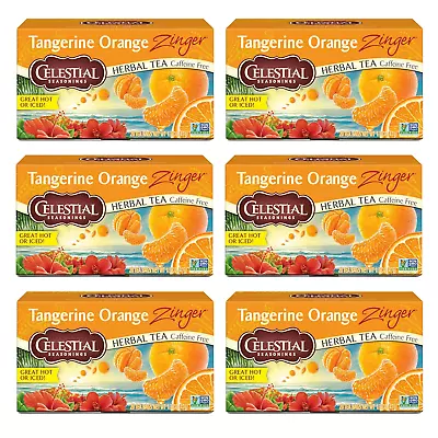 Herbal Tea Tangerine Orange Zinger Caffeine Free 20 Tea • $36.65