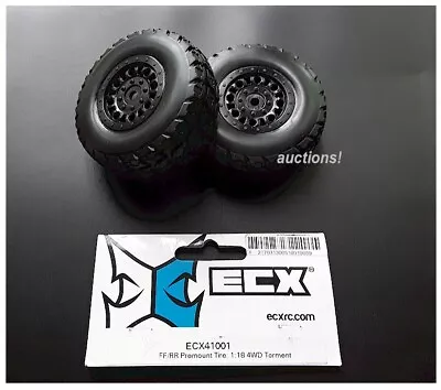 ECX ECX41001 Front Or Rear Premount Tire: 1/18 4WD Torment (2) • $17.49