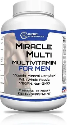 Multivitamin MultiMineral For Men Daily Mens Vitamin Supplement: Non-GMO • $23.75