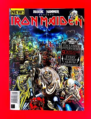 IRON MAIDEN COMPLETE STORY 2024 CLASSIC ROCK & METAL HAMMER Magazine BOOK • $6.21