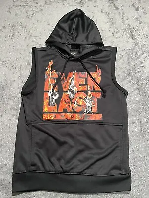 Everlast Sleeveless Hoodie Men's Small In Excellent Condition 100% Recycled Mat. • $16.72