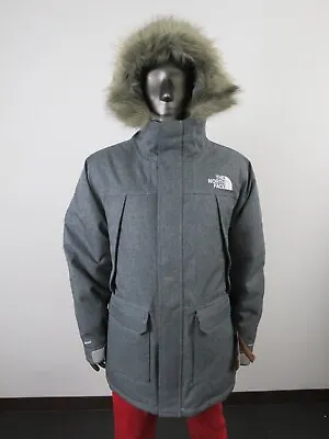 Mens The North Face Novelty Mcmurdo 600-Down Parka Insulated Winter Jacket Grey • $279.96