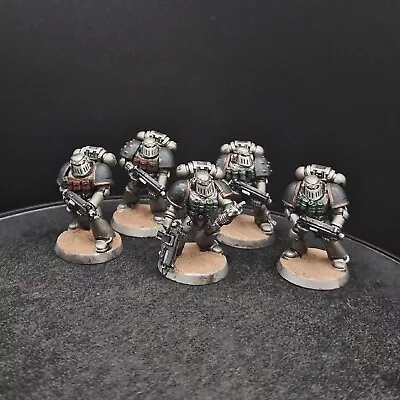 Pro Painted Warhammer 40k Iron Warriors MK3 Marines ×5 H7 Chaos Games Workshop • £45.66