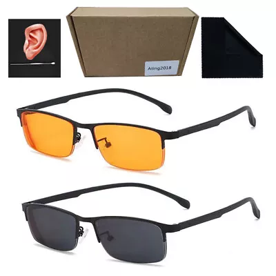 Half Frame Myopia Myopic Nearsighted Glasses Sunglasses 0 -0.75 -1.0 -1.5 -6.0 E • $15.99
