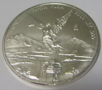 2000 Mexico 1 Oz Silver Libertad BU .999 Plata Pura • $120