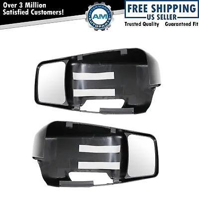 Clip On Mirror Extension Left & Right Pair Set Of 2 For Dodge Ram 1500 2500 3500 • $91.20