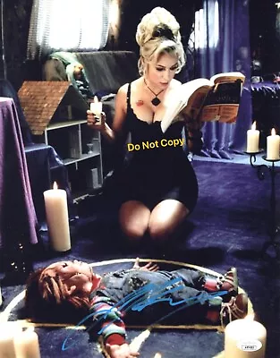 JENNIFER TILLY Signed 11x14 Photo Bride Of Chucky Tiffany Doll Childs Play JSA • $237.77