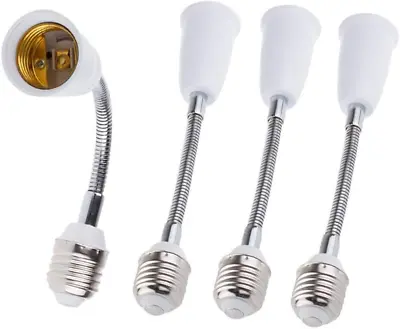 E26/E27 Light Bulb Socket Extender Adapter E26/E27 To E26/E27 Flexible Extensio • $12.98