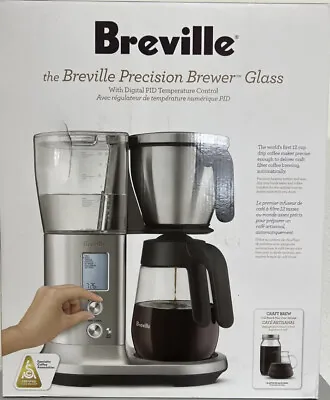 $294.99 • Buy Breville The Precision Brewer Thermal 12 Cup BDC450 1650W Coffee Maker Brushed