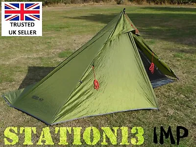 Lightweight Backpacking & Camping Pyramid Tent - 1.65kg - STATION13 IMP - NEW!! • £89