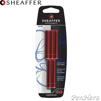 Sheaffer Skrip Ink Cartridges Red - Pack Of Five • $5.20