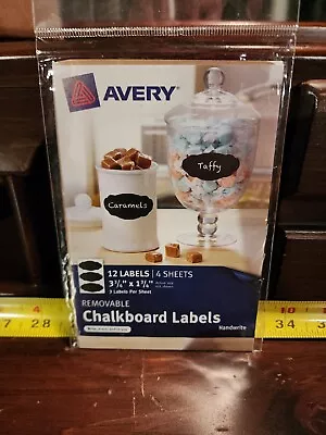 Avery Chalk Labels • $4.25
