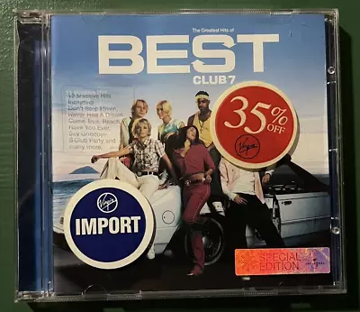 Cd~ The Best~ 2003~ Club 7~ Uk Import~special Edition~hype Sticker~new Old Stock • $14.99