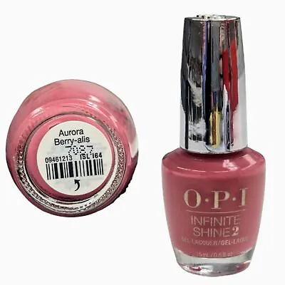 OPI Infinite Shine - ISL I64 - Aurora Berry-alis 15mL / 0.5 Fl Oz • $9.99