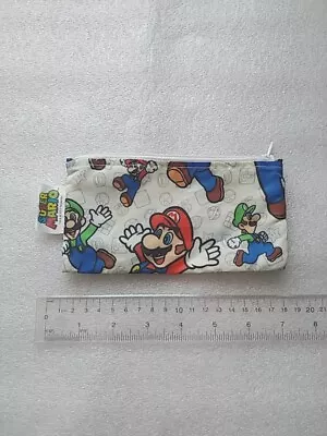 SUPER MARIO Pencil Case - Nintendo Bag 2017 • $7.29